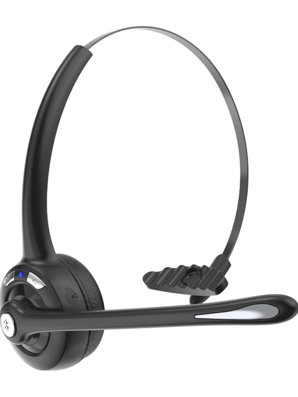 Bluetooth Headset with Microphone, Noise Canceling Wireless On Ear Headphones